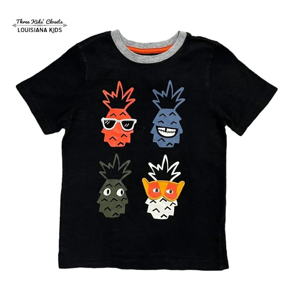 Gymboree 4T Hello Havana Pineapple Shirt
